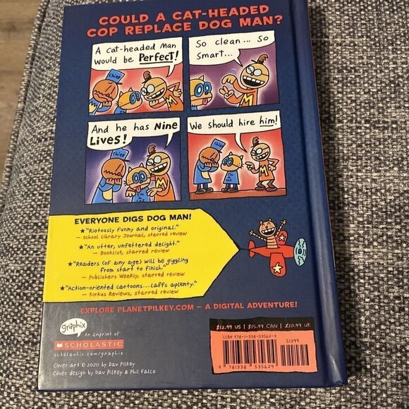 Dog Man: Grime And Punishment Kids/Teens Hardback - Picture 2 of 4